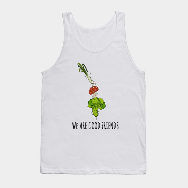 best friends forever Tank Top by Berthox